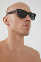 foto окуляри ray-ban чоловічі колір чорний