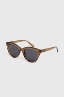 foto сонцезахисні окуляри vans жіночі колір коричневий