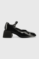 foto шкіряні туфлі vagabond ansie колір чорний каблук блок