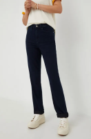 foto джинси wrangler straight blue black жіночі висока посадка