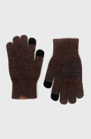 foto рукавички columbia чоловічі колір коричневий