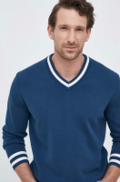 foto бавовняний светр united colors of benetton колір синій