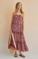 foto сукня women'secret folk sunset колір фіолетовий maxi oversize 5545133