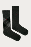 foto шкарпетки tommy hilfiger (2-pack) колір сірий