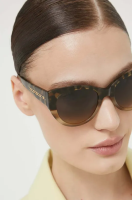 foto сонцезахисні окуляри swarovski 56349753 millenia жіночі колір коричневий
