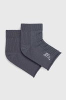 foto шкарпетки для йоги joy in me on/off the mat колір сірий