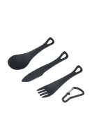 foto туристичний набір столових приборів sea to summit delta cutlery set колір сірий