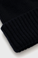foto вовняна шапка woolrich колір синій з тонкого трикотажу вовна