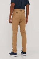foto штани wrangler чоловічі колір коричневий пряме