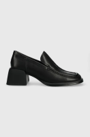 foto шкіряні туфлі vagabond ansie жіночі колір чорний каблук блок 5545.101.20