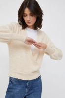 foto вовняний светр y.a.s жіночий колір бежевий легкий