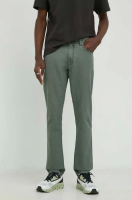 foto штани wrangler greensboro чоловічі колір зелений прямі