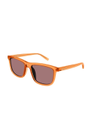 foto сонцезахисні окуляри saint laurent чоловічі колір помаранчевий