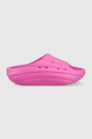 foto шльопанці ugg foamo slide жіночі колір рожевий на платформі 1136880