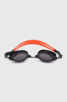 foto окуляри для плавання nike chrome колір чорний
