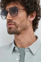 foto сонцезахисні окуляри tom ford чоловічі колір чорний