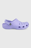 foto шльопанці crocs колір фіолетовий