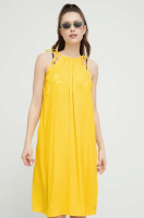 foto пляжна сукня tommy hilfiger колір жовтий