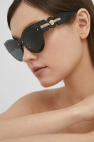 foto сонцезахисні окуляри versace 0ve2234 жіночі колір чорний