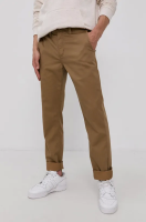 foto штани vans чоловічі колір коричневий пряме