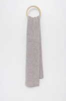 foto шарф з домішкою вовни trussardi колір фіолетовий однотонний