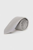foto шовковий галстук hugo колір сірий