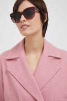 foto сонцезахисні окуляри tommy hilfiger жіночі колір бордовий