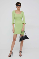 foto сукня xt studio колір зелений mini облягаюча