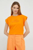 foto футболка twinset жіночий колір помаранчевий