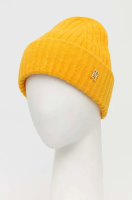 foto шапка з домішкою вовни tommy hilfiger колір жовтий