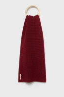 foto шарф mustang чоловічий колір бордовий однотонний
