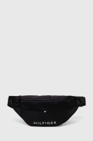foto сумка на пояс tommy hilfiger колір чорний