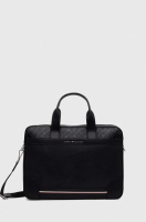 foto сумка для ноутбука tommy hilfiger колір чорний