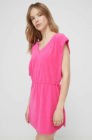 foto пляжна сукня united colors of benetton колір рожевий
