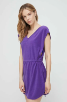 foto пляжна сукня united colors of benetton колір фіолетовий