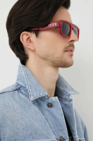 foto сонцезахисні окуляри dsquared2 чоловічі колір червоний