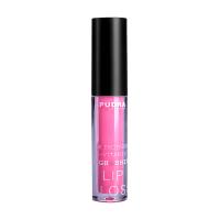 foto блиск для губ pudra cosmetics high shine lip gloss з протеїнами шовку та провітаміном b5, 14 soft pink, 2.5 г