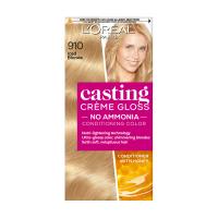 foto безаміачна фарба-догляд для волосся l'oreal paris casting creme gloss 910 дуже світло-русявий попелястий, 180 мл