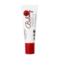 foto бальзам для губ purobio cosmetics balmy lip balm raspberry, 10 мл
