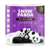 foto туалетний папір сніжна панда  extra care superior 4-шаровий, 4 шт