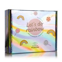 foto подарунковий набір uterra narive let's do rainbow (піна для ванни + гель для душу + бомбочка + мочалка)